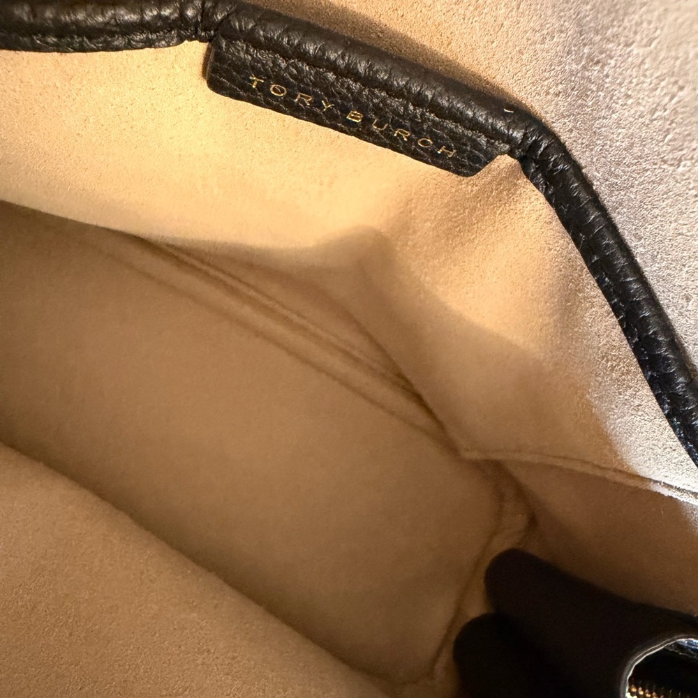 Authentic Tory Burch mini Swing leather satchel - Picture 9 of 11